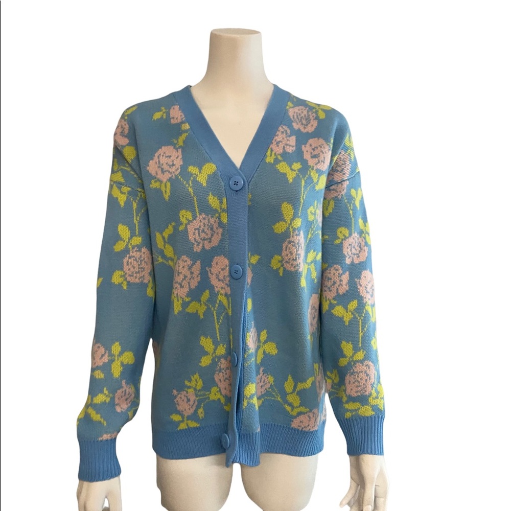 urban outfitters rose cardigan